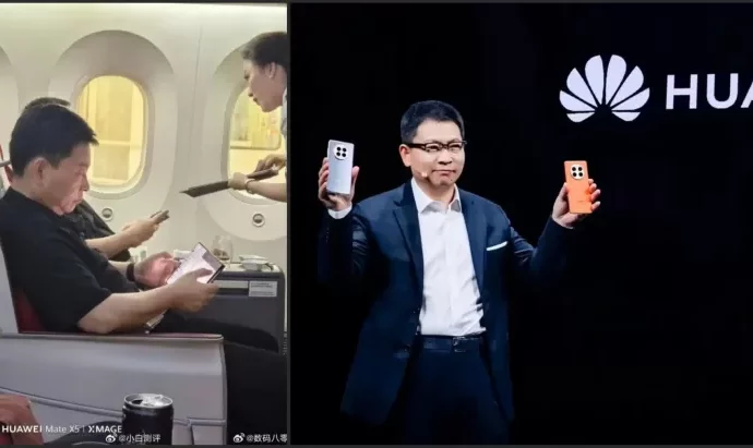 Bos Huawei Richard Yu Pamer HP dengan Tiga Lipatan, Pertama dalam di Dunia?