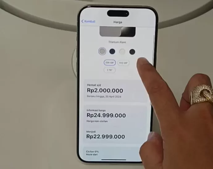 Daftar Harga iPhone Agustus 2024 dari Semua Model