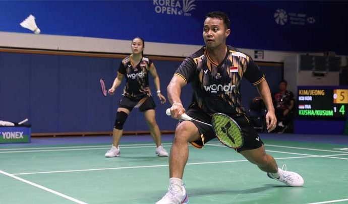 Rehan / Lisa Ungkap Penyebab Kekalahan di Babak 16 Besar Korea Open 2024