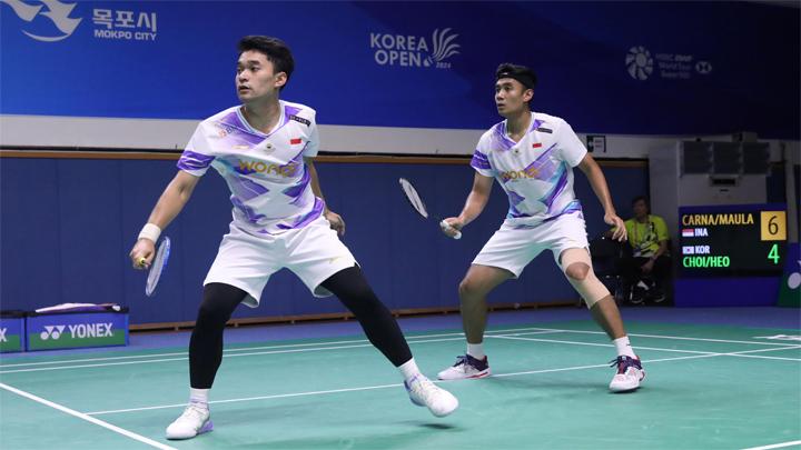 Berhasil ke Semifinal Korea Open 2024, Leo / Bagas Ungkap Bermain Lebih Berani Jadi Kunci Pokok Penting Kalahkan Wakil Tuan Rumah