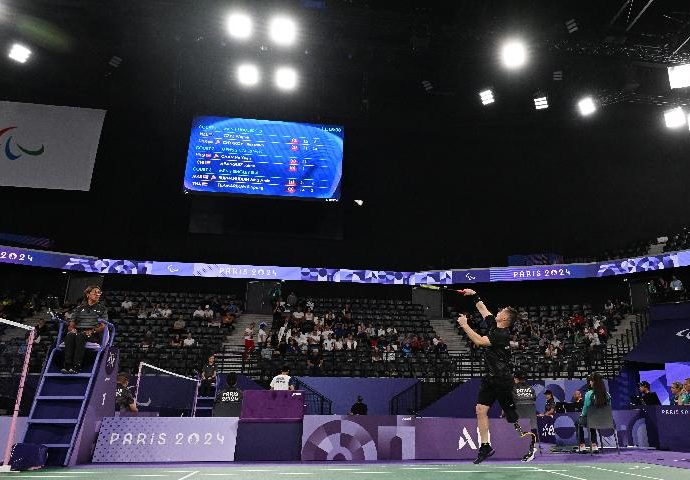 Ketika Jurgen Klopp Menangis di tempat area Arena Bulu Tangkis Paralimpiade Paris 2024, Saksikan Sahabatnya Bertanding