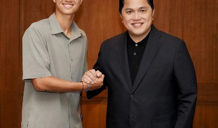 Erick Thohir Soroti Lini Serang Timnas Indonesia, Sebut Eliano Reijnders Bisa Jadi Solusi