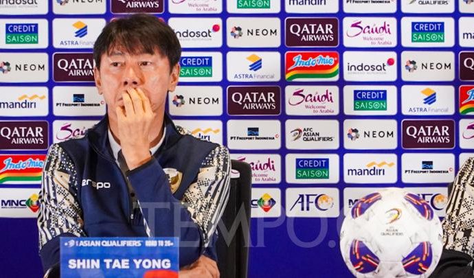 Timnas Indonesia vs Australia, Shin Tae-yong Angka Kondisi Fisik Para Pemain Semakin Baik