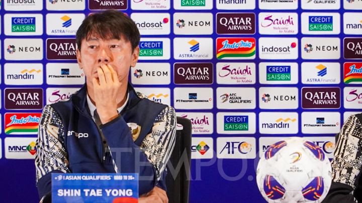 Timnas Indonesia vs Australia, Shin Tae-yong Angka Kondisi Fisik Para Pemain Semakin Baik