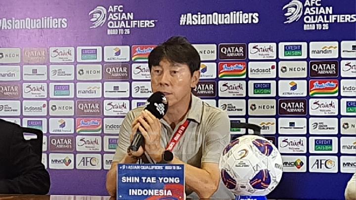 Shin Tae-yong Puas Timnas Indonesia Dua Kali Raih Hasil Imbang di area pada Kualifikasi Piala Bumi 2026