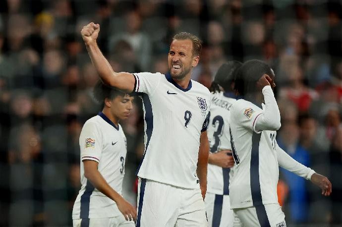 Kata Harry Kane Usai Cetak Dua Gol dalam Penampilan Ke-100 Bersama Timnas Inggris