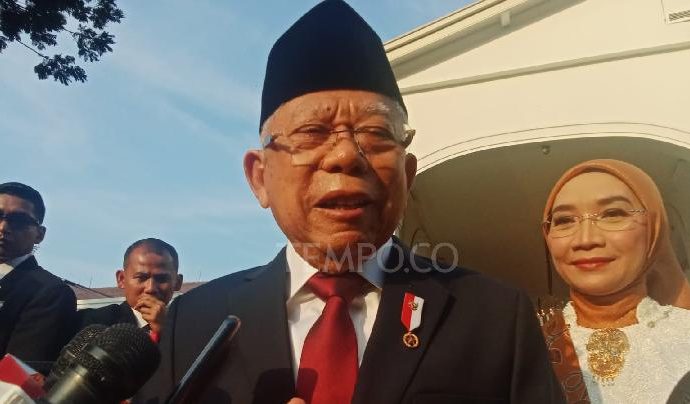 Ma’ruf Amin Tinggalkan Rumah Dinas Wapres, Pindah ke Cimanggis