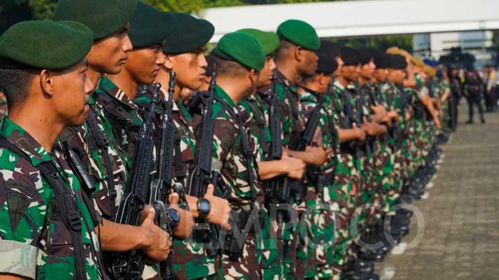 TNI Kerahkan 24 Ribu Personel Gabungan untuk Pengamanan Pelantikan Prabowo-Gibran