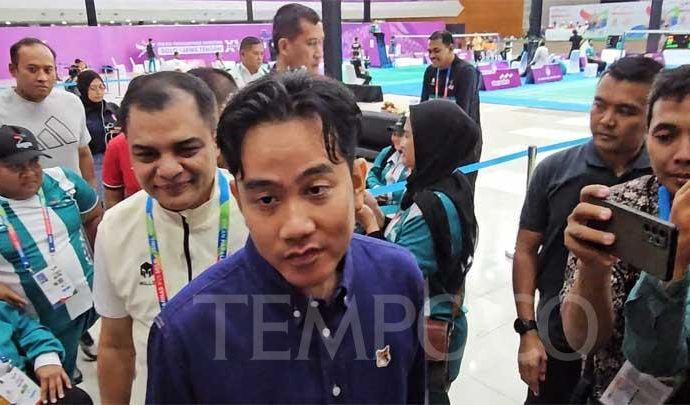 Gibran Tinjau Pelaksanaan Peparnas 2024 di tempat tempat Solo, Simak Komentarnya