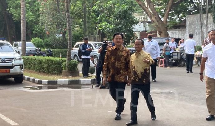 Ketum Parpol Koalisi Berjumpa Prabowo, Bahlil Sebut Tak Ada Pembahasan persoalan PDIP