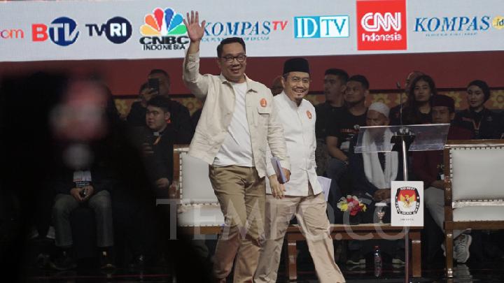 Temui Pendukung, Ridwan Kamil Sebut Dapat Doa Meraih kemenangan Satu Putaran