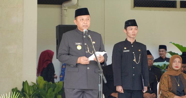 Pemkab Kediri Gelar Upacara HUT Jatim ke-79