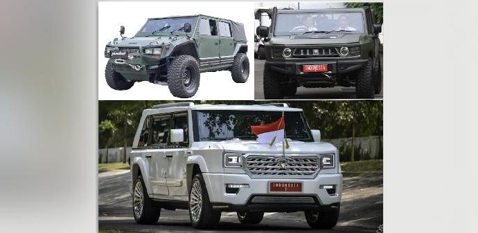 Spesifikasi Mobil Maung Garuda Prabowo Buatan Pindad