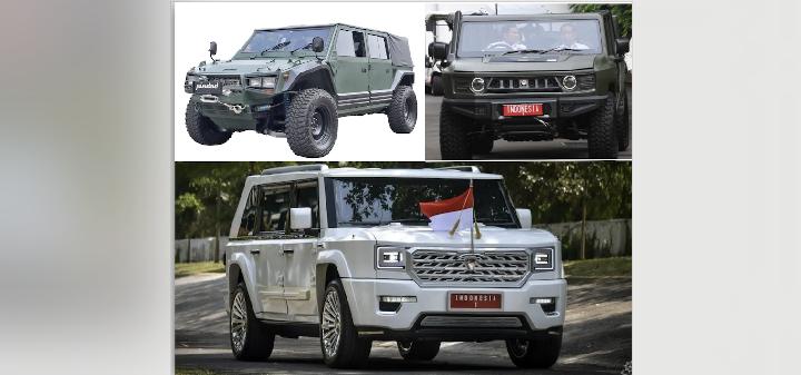 Spesifikasi Mobil Maung Garuda Prabowo Buatan Pindad