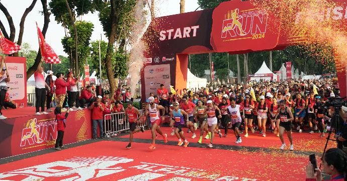 Alfamart Run 2024 Cetak Rekor MURI