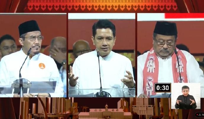 Kata Cawagub Ibukota Indonesia Soal Sistem Zonasi PPDB juga Kemakmuran Guru pada Debat Kedua