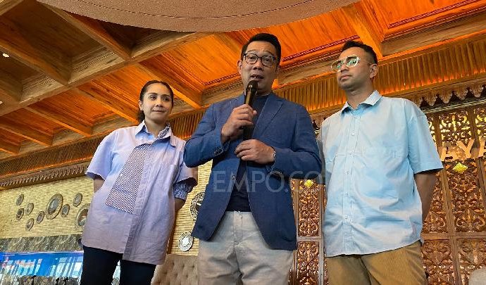 Berjumpa dengan Raffi Ahmad serta juga Nagita Slavina, Ridwan Kamil: Bukan Pertemuan Politik